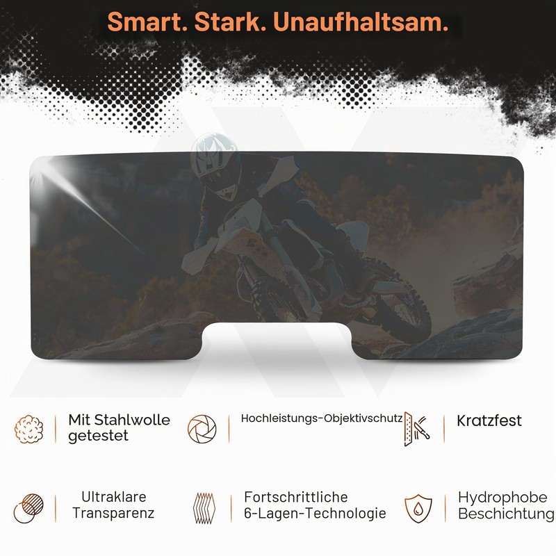 Armor Vision Smartfilm tear-off film, 50 mm, pack of 3