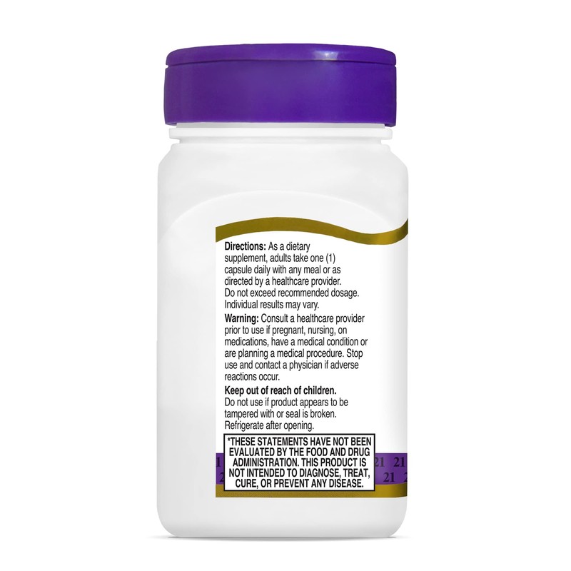 21st Century 21st Century Acidophilus Capsules, 100 Count (21339) (Pack