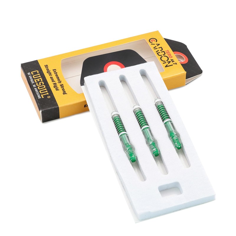 CUESOUL TERO AK7 Carbon Dart Shafts/Stem Built-in Spring Telescopic,Set of