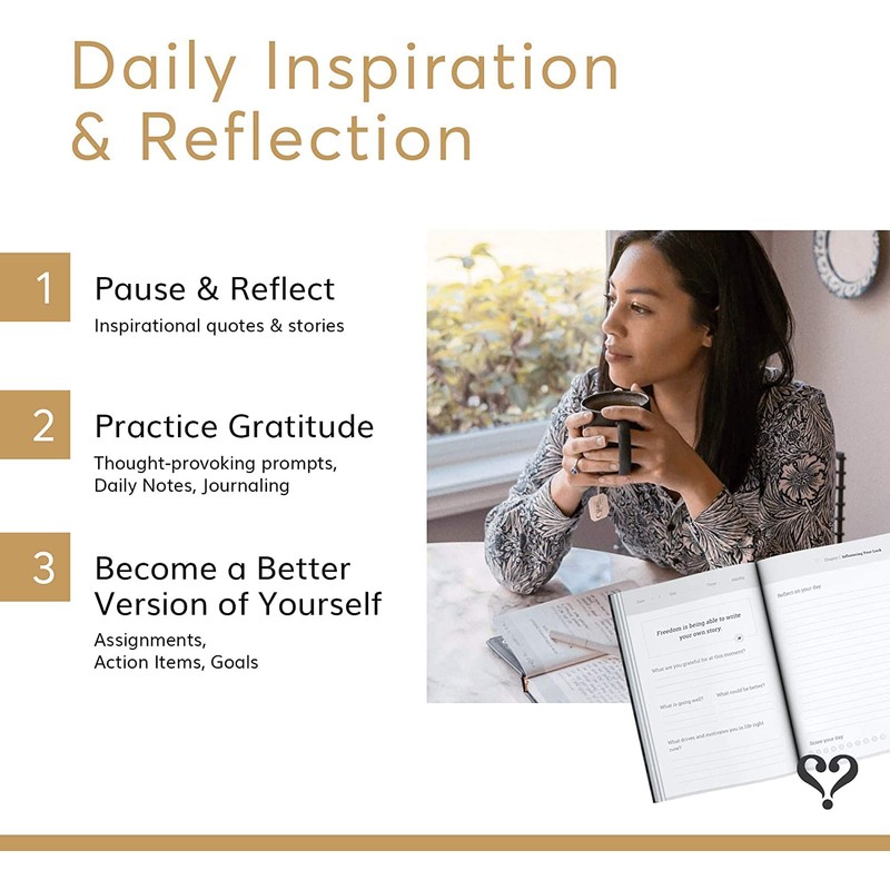 Vertellis Chapters | 13-Week Self Care Journal | 3-IN-1 Gratitude