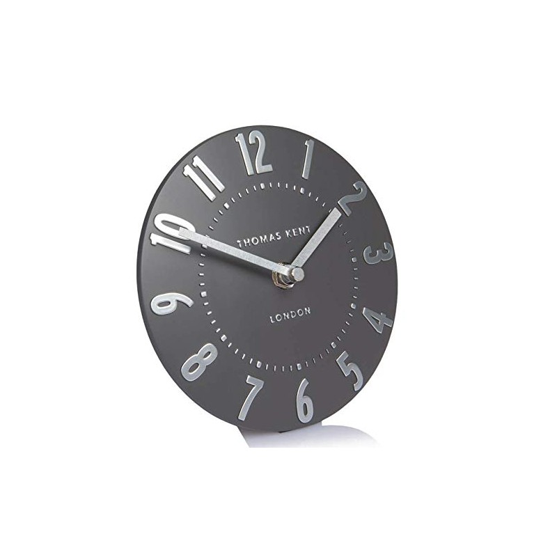 Thomas Kent Mantel Clock, 6 Inch Elegant Table Clock, Modern