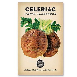 The Little Veggie Patch Co Celeriac Heirloom Seeds, 1 pack