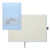 FABER-CASTELL 44358 Notebook DIN A5 Sky Blue, Squared, 100 g/m²,