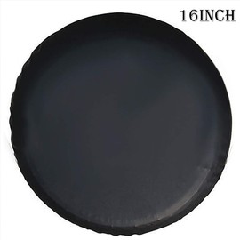 MASO Spare Wheel Cover Leather Tire Cover Waterproof Sun Shade 16" Car SUV Caravan (Diameter 75-78cm)