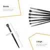 PACKIVO Professional Cable Ties 2.5 x 150 mm White Strong