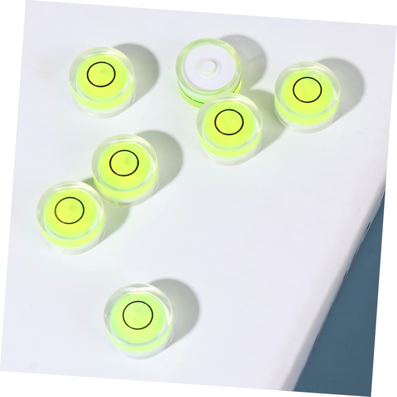 Angoily Bubble Levels for 16pcs 15x8mm Circular Bubble Level Universal