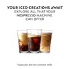 Nespresso Capsules Vertuo, Ice Leggero, 50-Count Double Espresso Coffee Pods,
