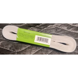 DRITZ Non-Roll Elastic 1" Wide x 3 Yard Long - White (9502W)