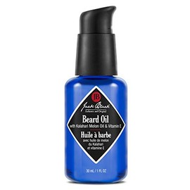 JACK BLACK - Aceite de barba - Fórmula PureScience Ayuda a prevenir la piel seca, picante, Aceites Naturales de rápida absorción, ligeramente perfumado con botánicos y aceites esenciales, ingredientes orgánicos certificados, 1 oz.