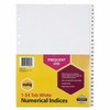 Marbig Indices & Dividers 1-54 Tab Pp A4 White
