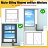 Powrocket Dryer Vent Window Kit for 4in Dryer Vent Hose,
