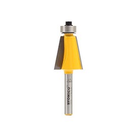 YONICO Router Bits Bevel Edge Forming 11.25 Degree 1/4-Inch Shank 13911q