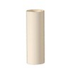 B&P Lamp® 4" Ht., Ivory Color, Plain Candle Covers, Standard