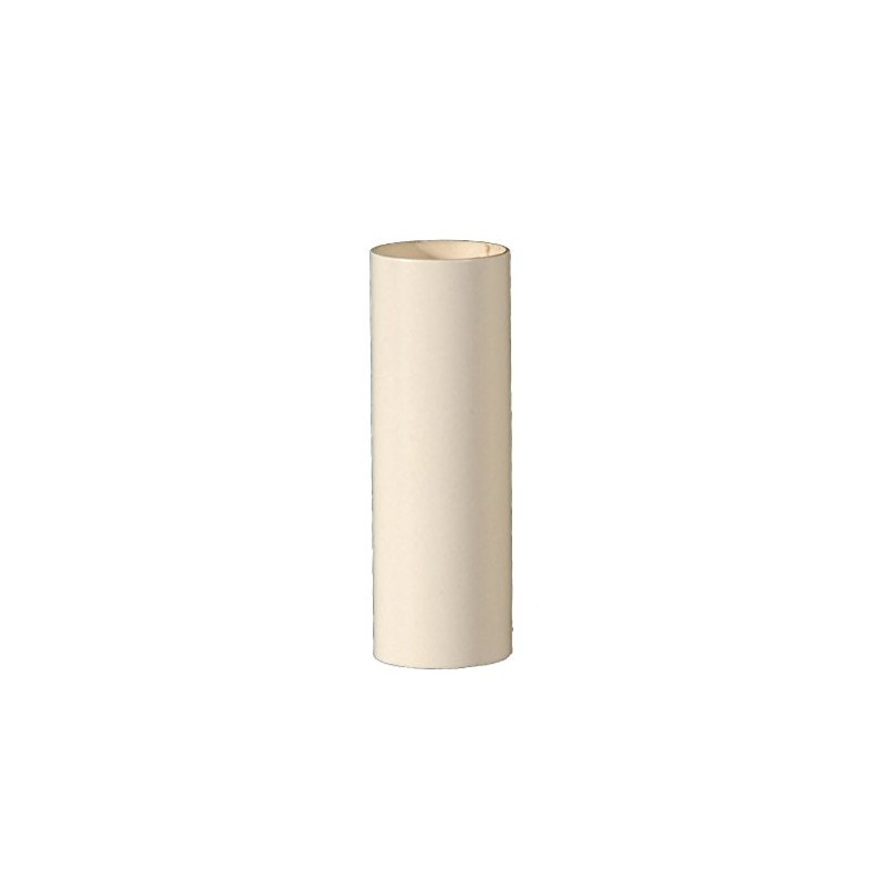 B&P Lamp® 4" Ht., Ivory Color, Plain Candle Covers, Standard