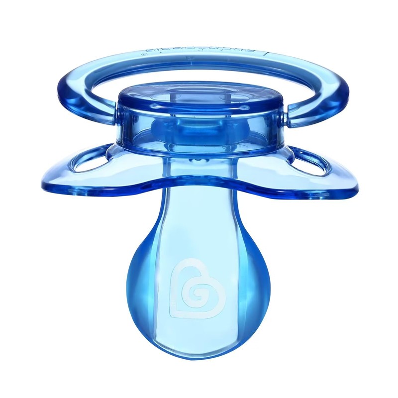 Landofgenie Adult Pacifiers Set Large Shield Transparent Design Pacifier Bone