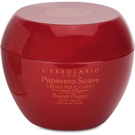Papavero Soave (Sweet Poppy) Perfumed Body Cream by Lâ€TMErbolario Lodi