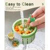 VVGAOGES Sink Strainer Plug 2 Pack Cactus Design Anti-Clogging Anti-Odor