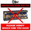 Pop Protector for 5 Pack Obi-Wan, Vader, Kawlan, Tala &amp;