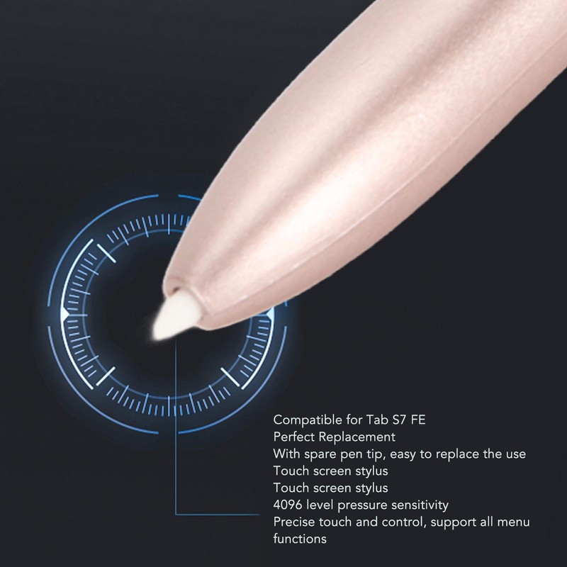 2pcs Tablet Stylus Replacement for Tab S7 FE with Magnetic
