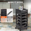 Beauty Salon Trolley Cart, Plastic Salon Rolling Cart for Stylist