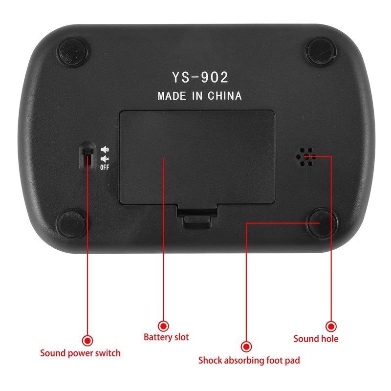 RETROGOO 5X Chess Clock, Digital Chess Timer & Game Timer,