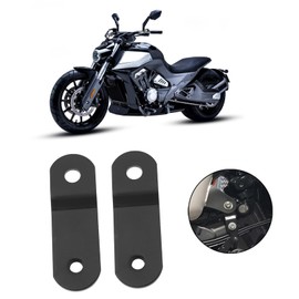 OTOTEC 2PCS Gas Tank Rising Lift Kit Compatible with Sportster XL883 1200 48 72 Motorcycle Replacement Parts Steel Black 2.01 Inch