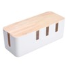 Cable management box, 11.9 x 4.9 x 4.5 inch cable