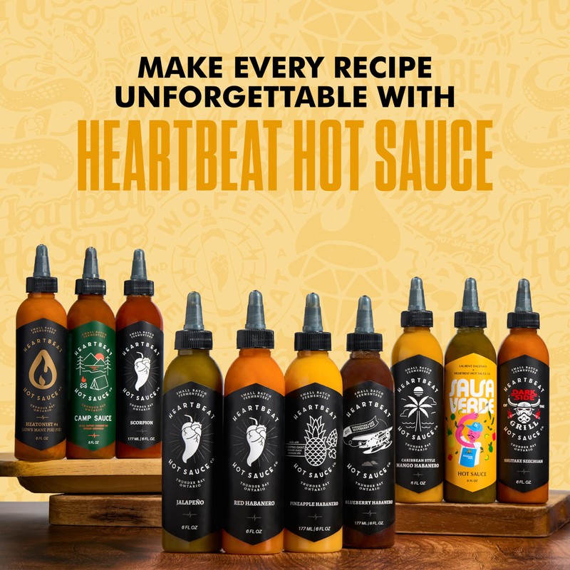 Heartbeat Hot Sauce Co. | Pineapple Habanero, 6 oz.