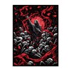 UAONO MTG Card Sleeves - Death 100 Count Standard Size
