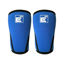 6mm Knee Sleeves for Weightlifting (Sold as a Pair) - Durable Compression Sleeve for Support and Mobility - Knee Brace for Functional Fitness, Squats, Deadlift (Extra Large, Blue)