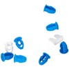 Cora 000116011 Kit 8 Buttons, 7 Blue and 1 White,