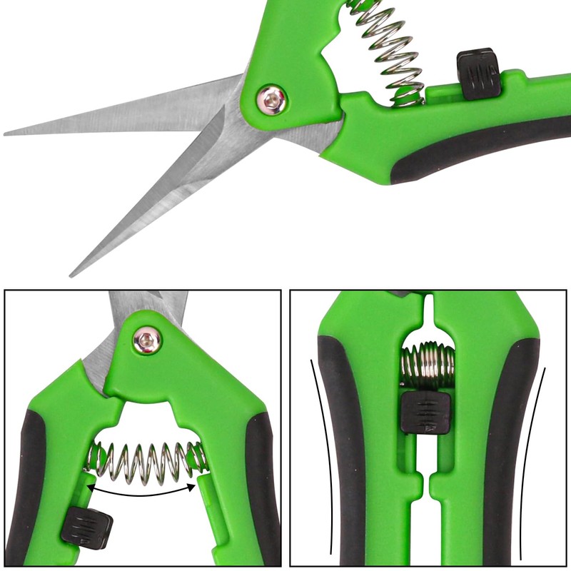 Biugaaufai 20 Pack 6.5 Inch Garden Pruning Scissors, Hand Pruner