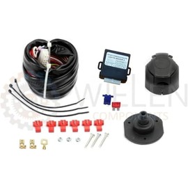 WIELEN 7-Pin LS1 Wiring Kit with Control Unit for Towing Hitch with Parking Sensors