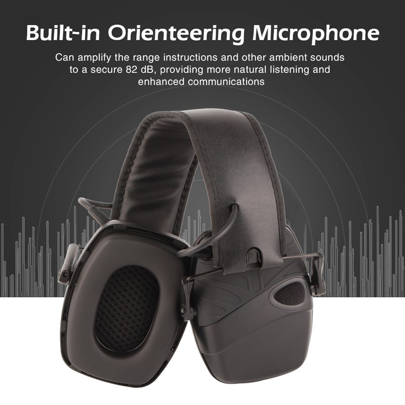 Sport Sound Amplification Electronic Earmuff NoiseProof Hunting Earmuff for Outdoor