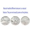 Natural Marble Tray, Round Marble Decorative Tray for Counter, Jewelry,