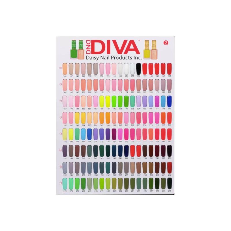 DND Diva Duo Gel & Matching Nail Polish - 056