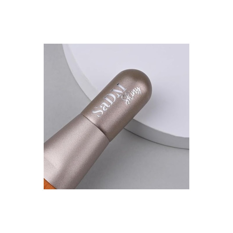 Kabuki Angled Makeup Brush for Powder, Cream, Liquid Foundation, Sunscreen,