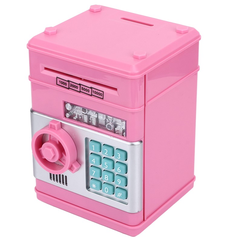 Piggy Bank Mini Automatic Coins Saving Box Home Furnishing Article