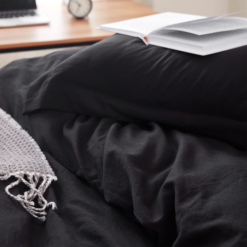 Byourbed Natural Loft® Oversized Queen Comforter Set - Black