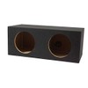 Absolute New DSS12+ Dual 12"" Sealed sub Box Subwoofer Enclosure
