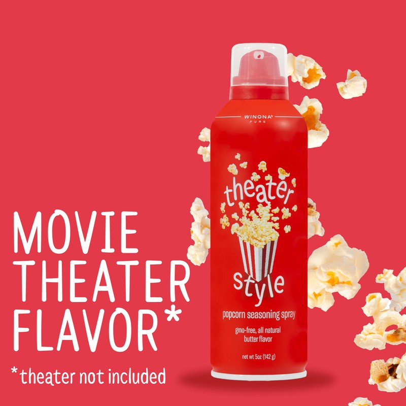 Winona Pure Popcorn Butter Spray - Movie Theater Butter Flavor