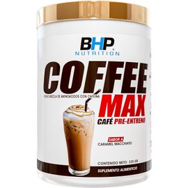 BHP NUTRITION- Coffee Max, café pre entreno (caramel macciato)                                                                                        