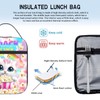 TREKTOTS Cat Insulated Lunch Bag for Girls Ages 6-8, Large