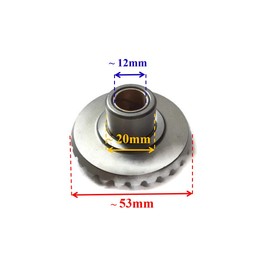 Boat Motor Outboard Geat Set 3B2-64010-0 3B2-64020-0 3B2-64030-0 M 9.8HP 8HP for Tohatsu Nissan Outboard Forward Reverse Rev Pinion 3B2 Boat Engine