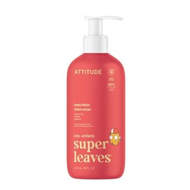 ATTITUDE- Loción corporal para niños, humectante verificado por EWG, crema a base de plantas y minerales, dermatológicamente probada