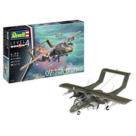 Revell 03909 12 Modellbausatz OV-10A Bronco im Maßstab 1:72, Level 4, /
