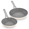 DASH Dream Green Ceramic Frying Pan Set of 2, 9.5"