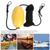 POENVFPO Línea de Remolque de Cuerda Marina, PVC Resistente, Pesca,