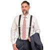 Olata Y Button Up Braces | Unisex Suspenders - 3.5cm,