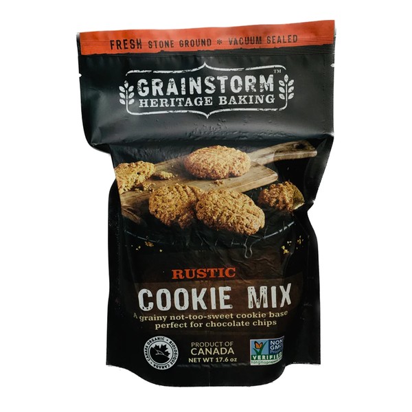 Grainstorm Heritage Baking Organic Cookie Mix Rustic 500g